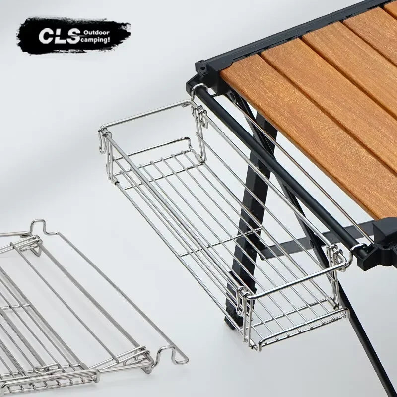 Outdoor Folding Table Extension Rack